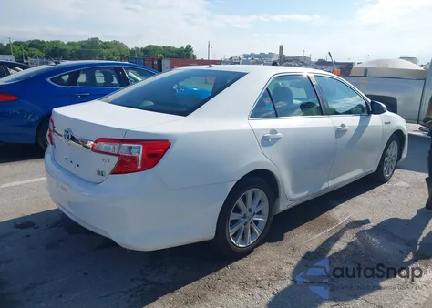 2013 Toyota Camry Hybrid/Le/Xle from USA, damaged, VIN 4T1BD1FK7DU074182